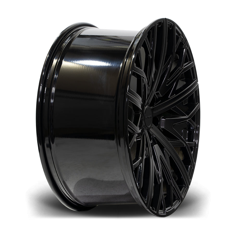 22 INCH RIVIERA RV131 GLOSS BLACK ALLOY WHEEL (SET OF 4) Position 3