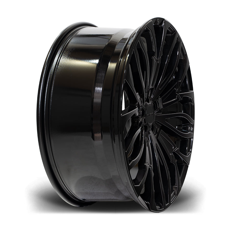 22 INCH RIVIERA RV134 GLOSS BLACK ALLOY WHEEL (SET OF 4) Position 3