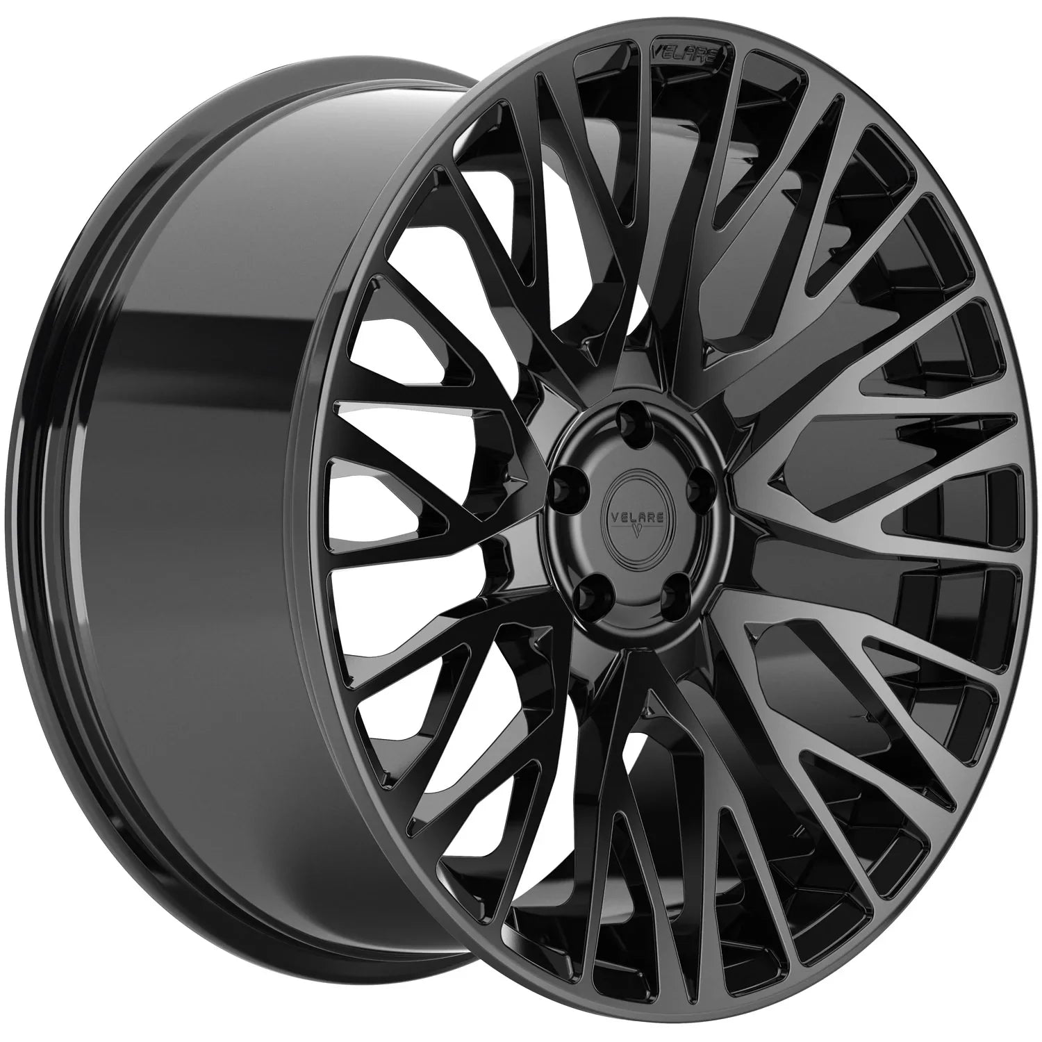 22 INCH VELARE VLR01 GLOSS BLACK ALLOY WHEEL (Set of 4) Position 3