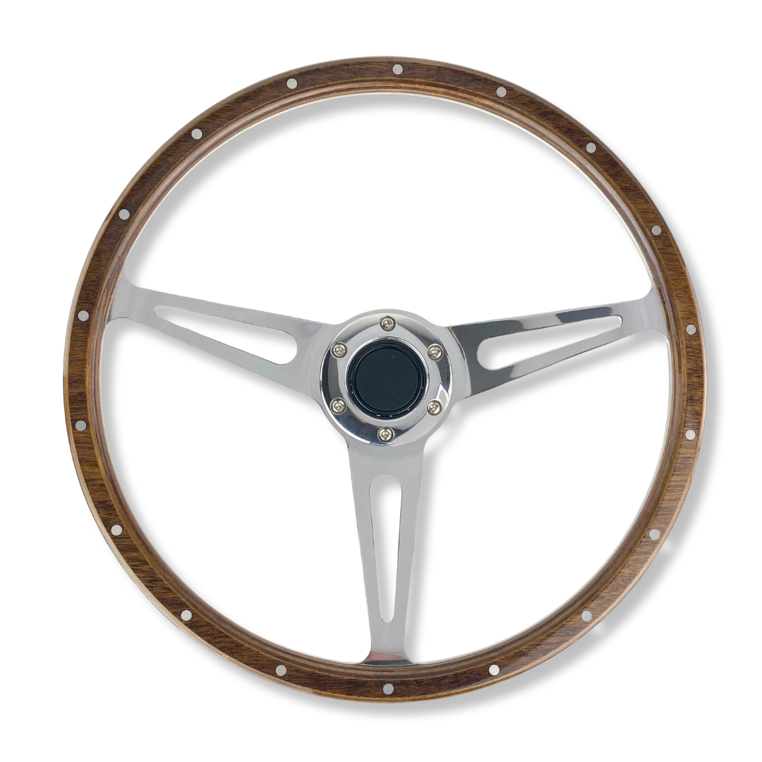 Retro Classic Wooden Steering Wheel 15