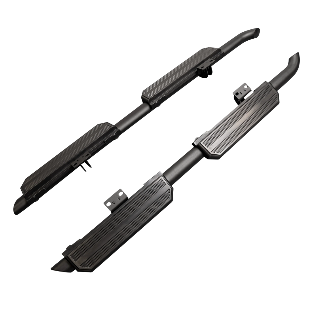 Defender 110 L663 Black Side Steps Position 1