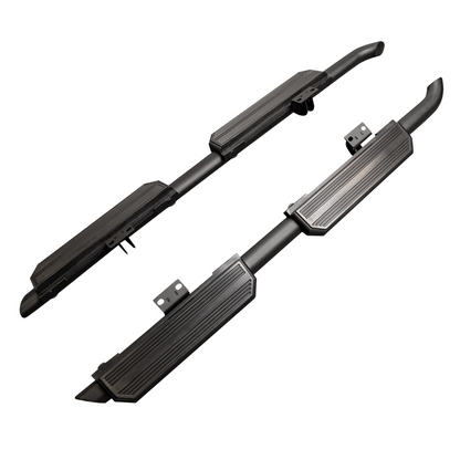 Defender 110 L663 Black Side Steps Position 1