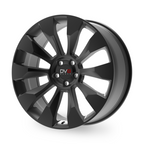 DV8 Works Expedition Alloy Wheel 22" x 9" ET35 Black (Set of 4) Position 1