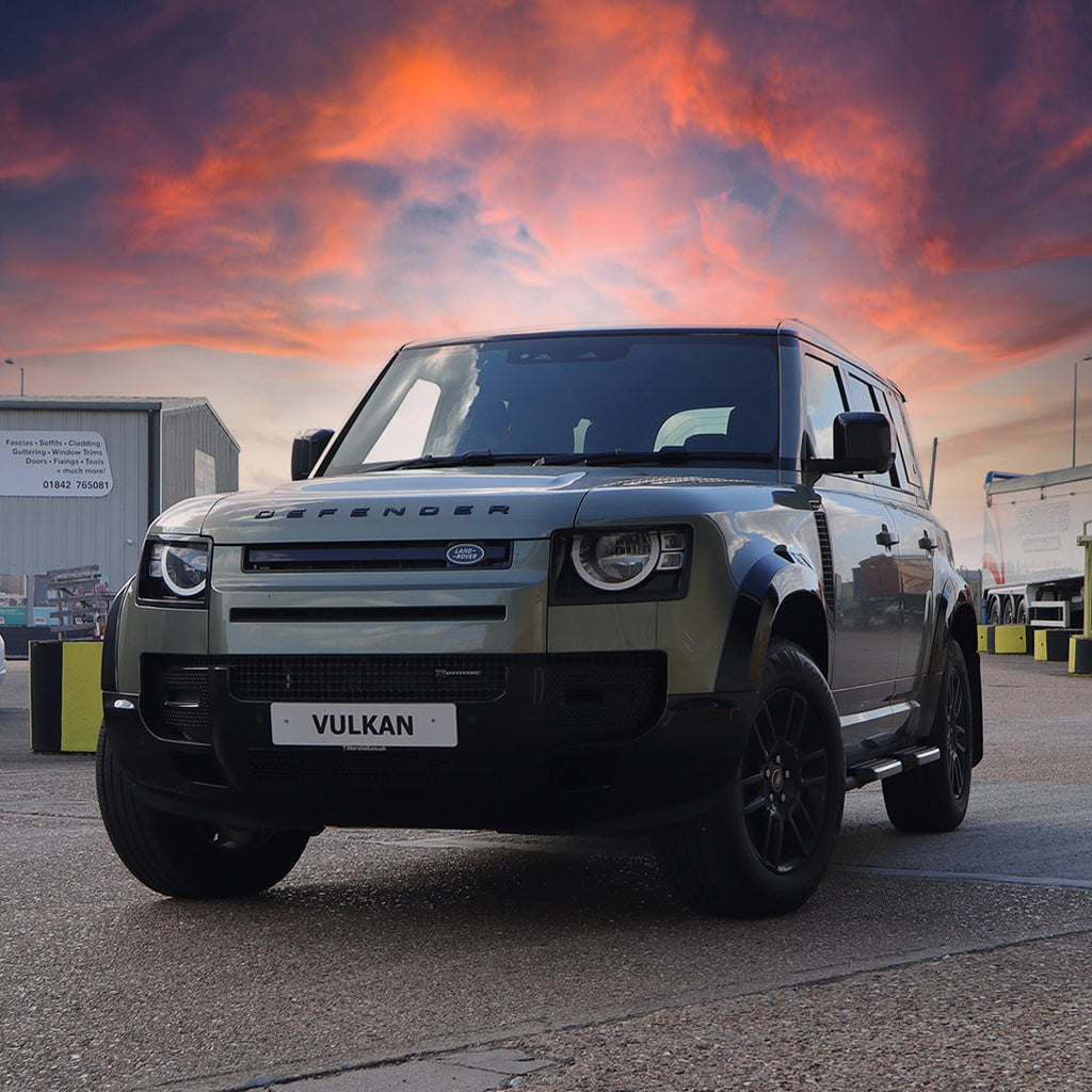 Defender L663 Wide Wheel Arch Kit - Gloss Black Position 6