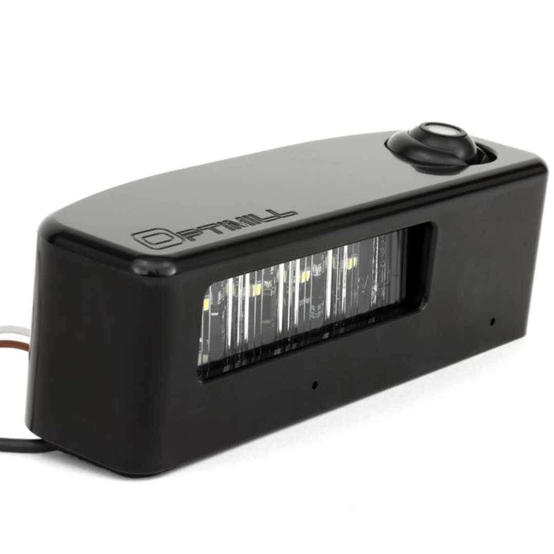 Optimill Number Plate Light With Reversing Camera Position 2