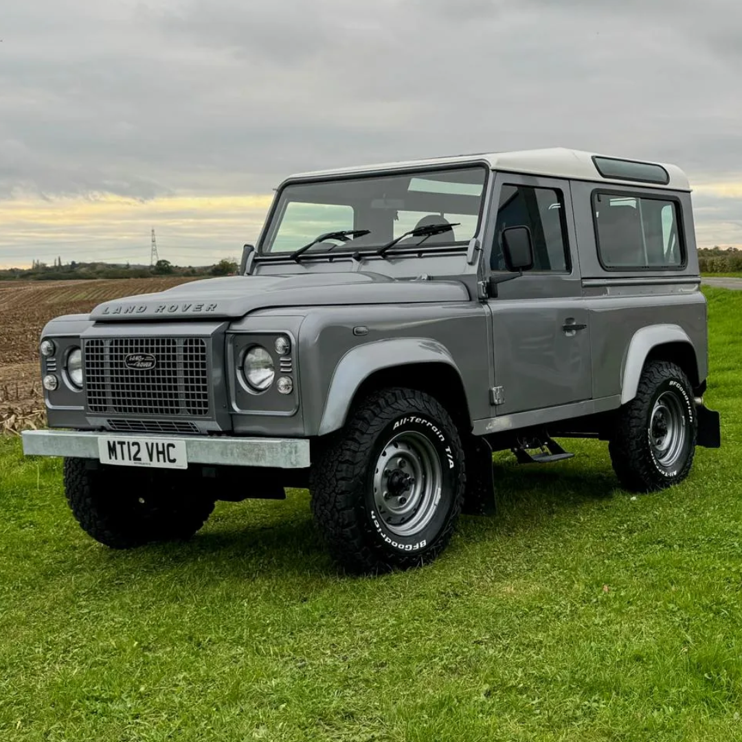 Defender Galvanised Heritage Bumper Position 2
