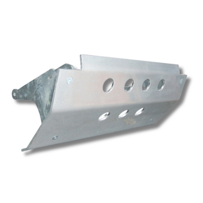 Defender Steering Guard Heavy Duty 8mm Aluminium RHD Position 4