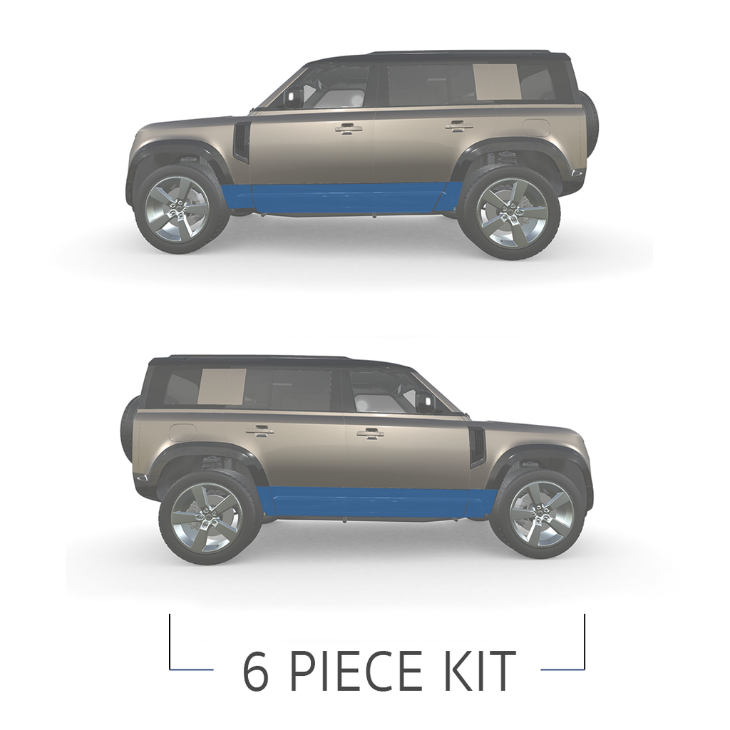 Defender L663 Gloss Black Exterior Pack Position 3