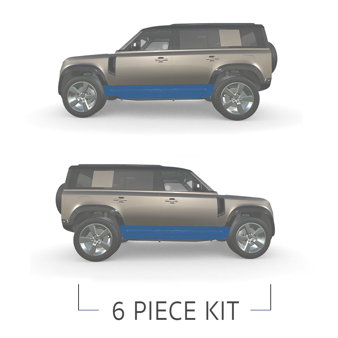 Defender L663 Gloss Black Exterior Pack Position 3