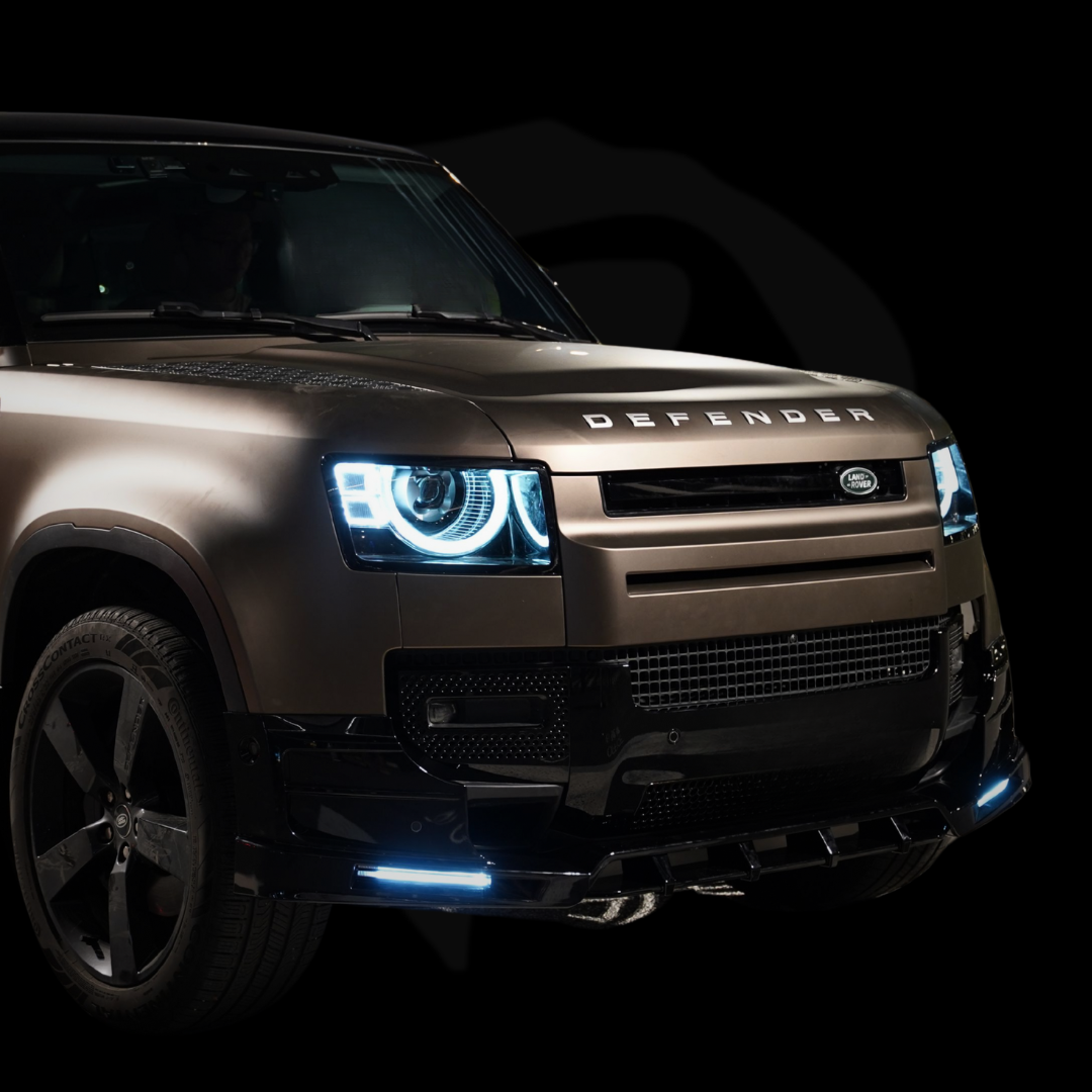 Defender L663 Bespoke Limited Edition Front Splitter Position 3