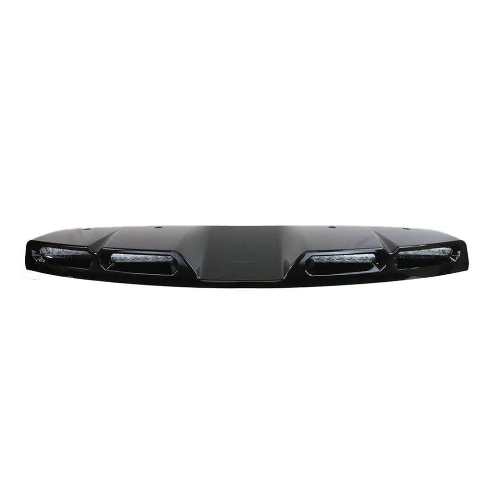Defender L663 Gloss Black Roof Light Pod Kit Position 2