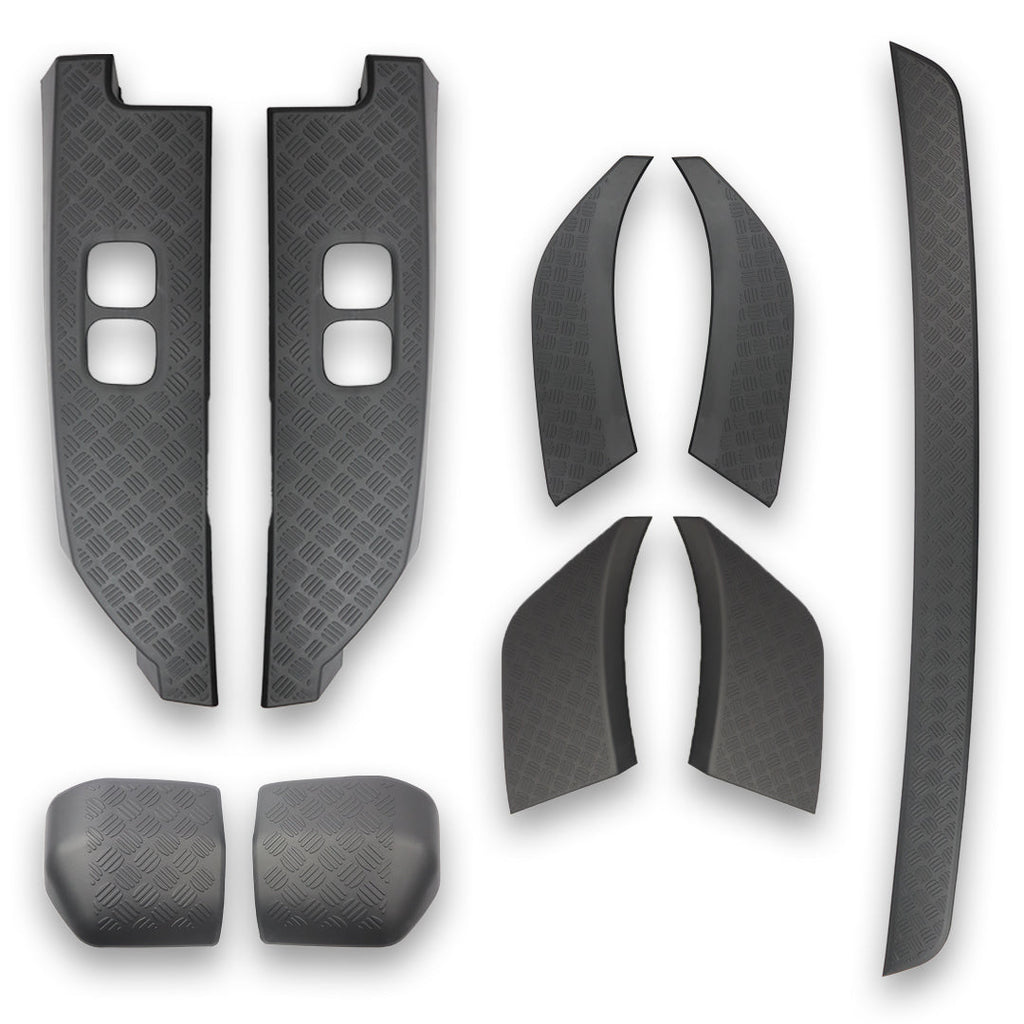 Defender L663 90/110 9 - Piece Chequer Plate Protection Kit Position 2