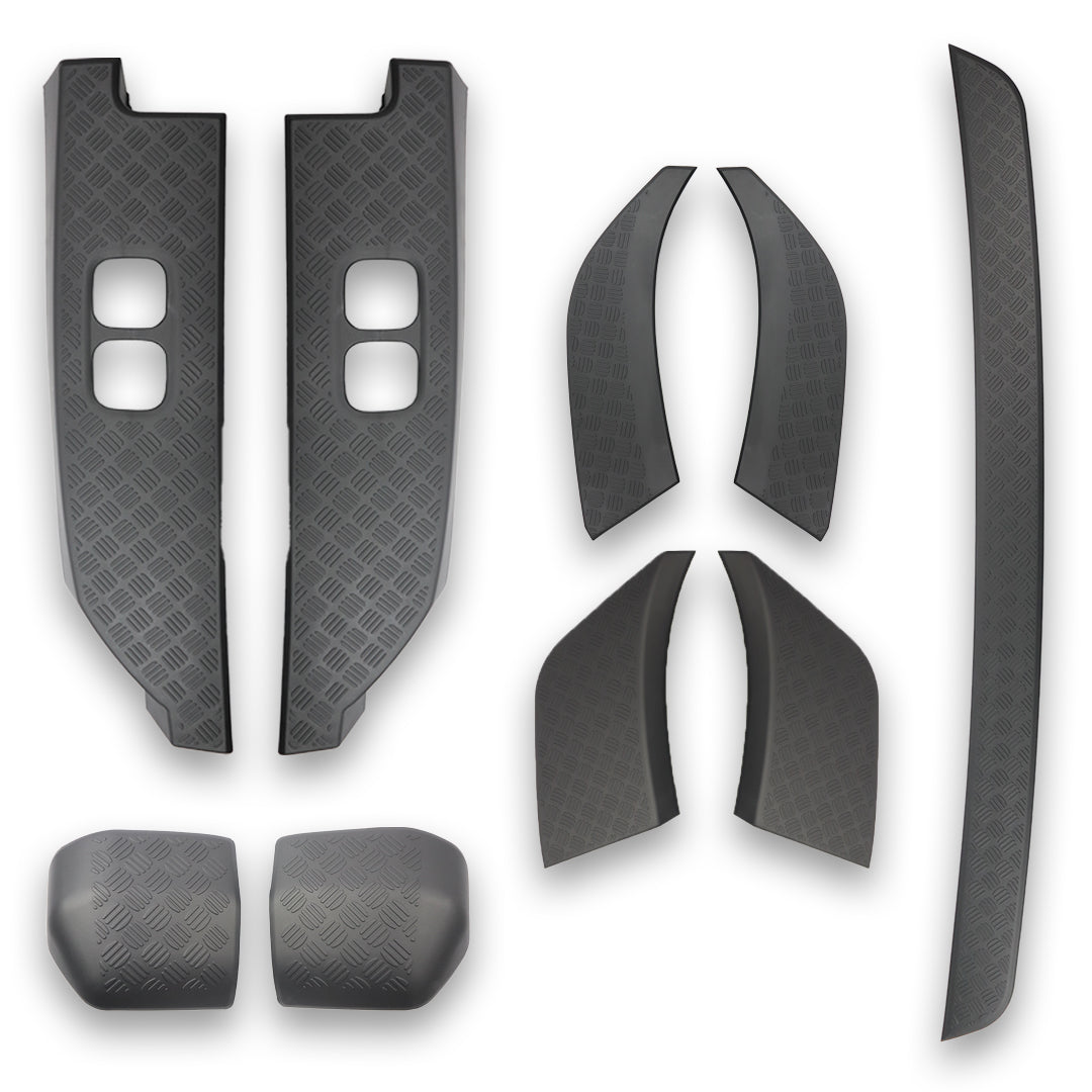 Defender L663 90/110 9 - Piece Chequer Plate Protection Kit Position 2