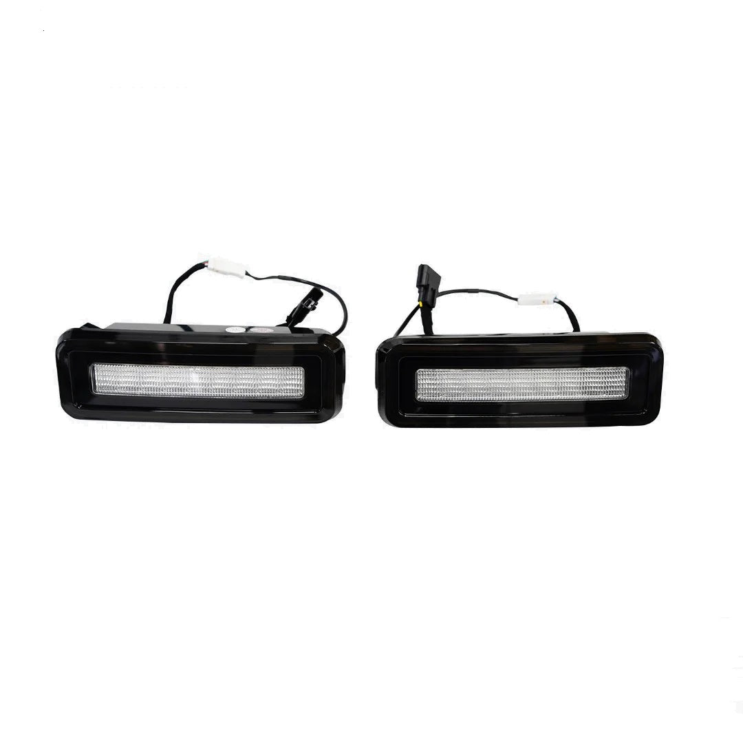 Defender L663 Rear Reverse Lamps - Black / Red Position 1