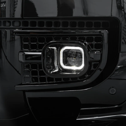 Defender L663 Square Fog Light / DRL Position 2