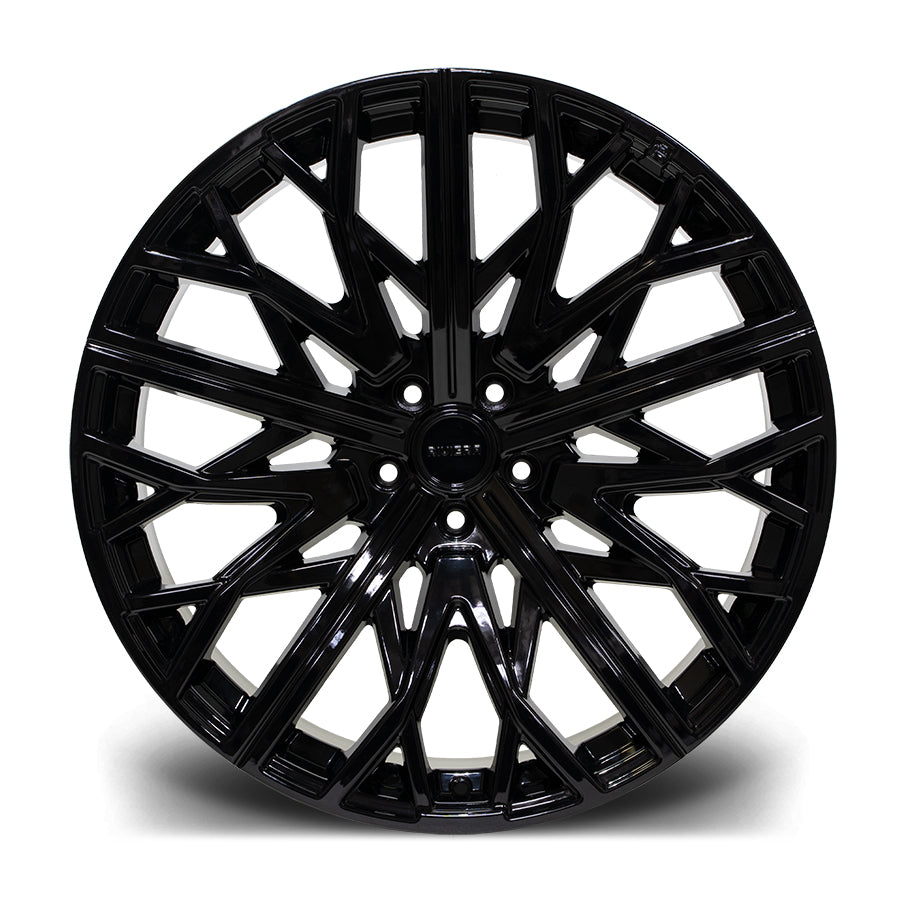 22 INCH RIVIERA RV131 GLOSS BLACK ALLOY WHEEL (SET OF 4) Position 2