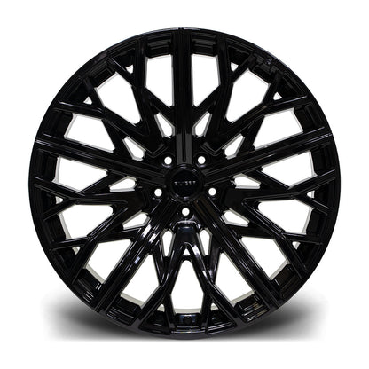 22 INCH RIVIERA RV131 GLOSS BLACK ALLOY WHEEL (SET OF 4) Position 2