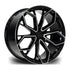 22 INCH RIVIERA RV133 BLACK POLISHED ALLOY WHEEL (SET OF 4) Position 1