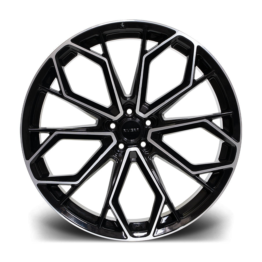 22 INCH RIVIERA RV133 BLACK POLISHED ALLOY WHEEL (SET OF 4) Position 2