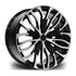 22 INCH RIVIERA RV134 BLACK POLISHED ALLOY WHEEL (SET OF 4) Position 1