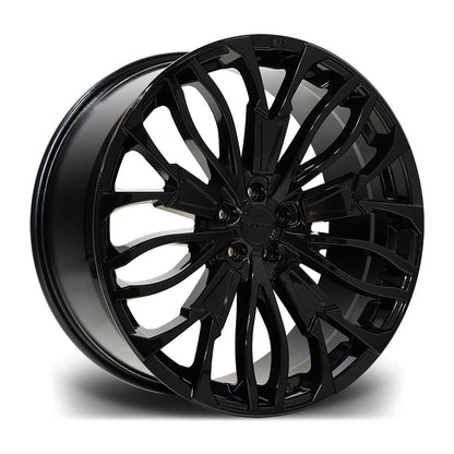 22 INCH RIVIERA RV134 GLOSS BLACK ALLOY WHEEL (SET OF 4) Position 1