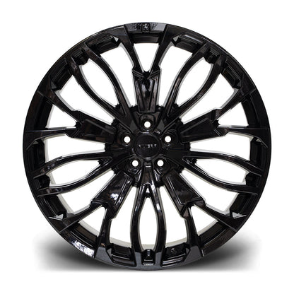 22 INCH RIVIERA RV134 GLOSS BLACK ALLOY WHEEL (SET OF 4) Position 2