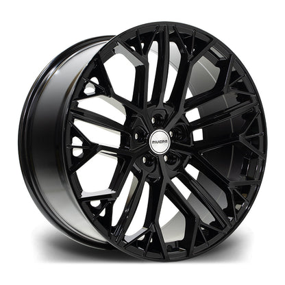 22 INCH RIVIERA RV198 GLOSS BLACK ALLOY WHEEL (SET OF 4) Position 1