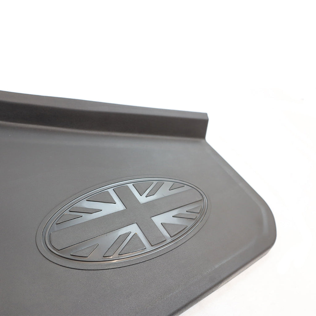 Defender L663 Front & Rear Union Jack Mud Flap Kit Position 2