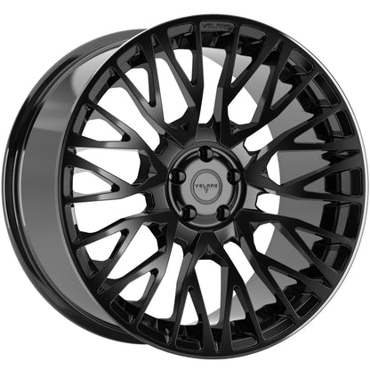 22 INCH VELARE VLR01 GLOSS BLACK ALLOY WHEEL (Set of 4) Position 1