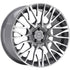 22 INCH VELARE VLR01 PLATINUM GREY POLISHED ALLOY WHEEL (Set of 4) Position 1