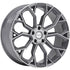 22 INCH VELARE VLR15 PLATINUM GREY POLISHED ALLOY WHEEL (Set of 4) Position 1