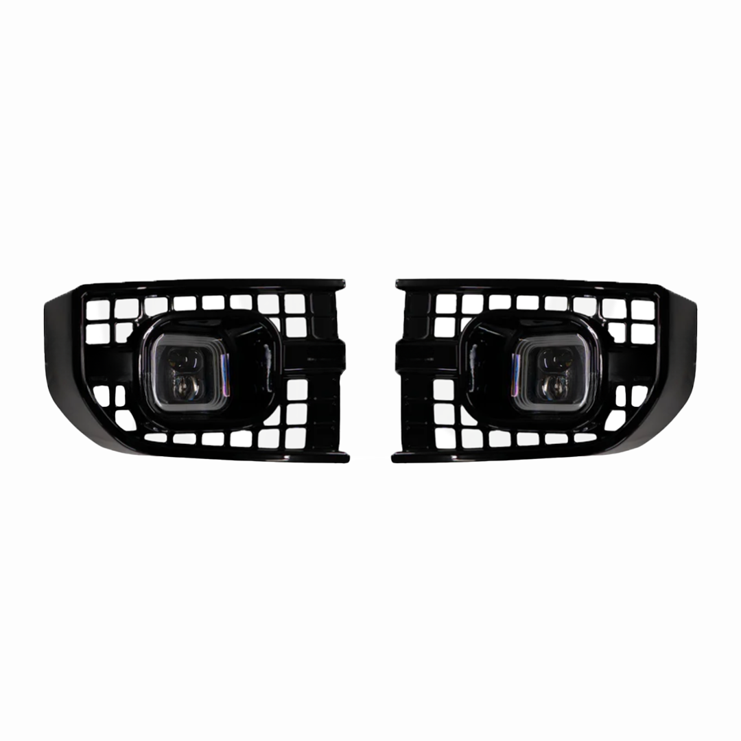 Defender L663 Square Fog Light with DRL &amp; High Brightnes