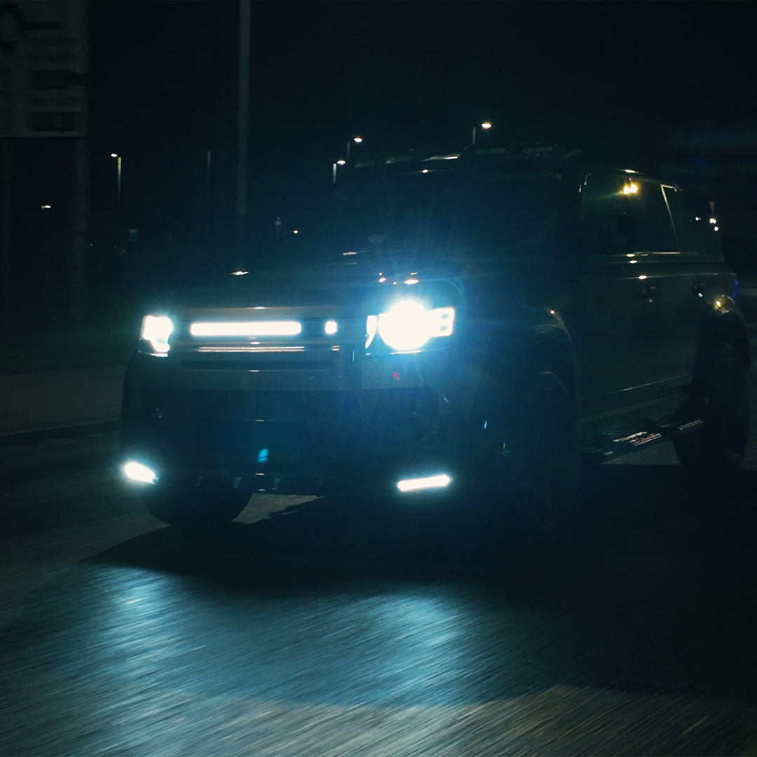 Defender L663 Bespoke Limited Edition Front Splitter Position 4