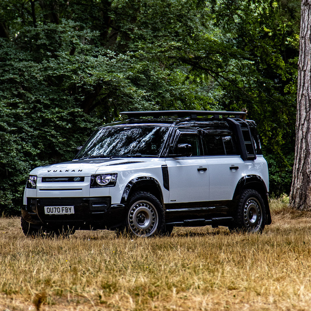 Defender L663 Wide Wheel Arch Kit - Gloss Black Position 5